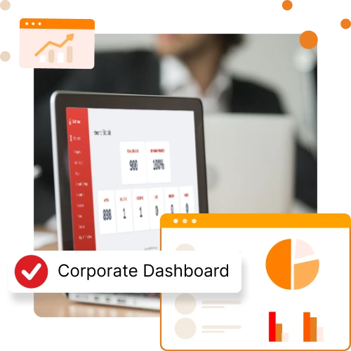 Discover Corporate dashboard